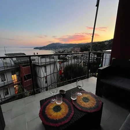 Finestra Sul Blu - Vista Mare Con Parcheggio アパート