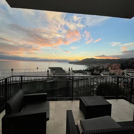 Finestra Sul Blu - Vista Mare Con Parcheggio アパート *