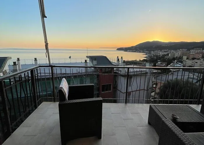 Finestra Sul Blu - Vista Mare Con Parcheggio * Cogoleto