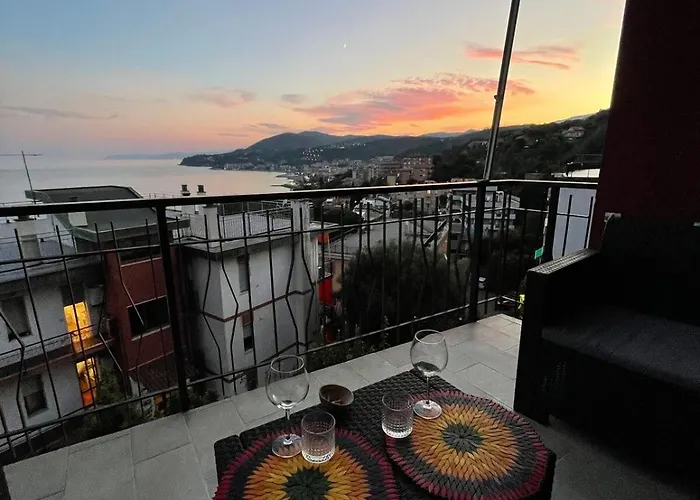 Finestra Sul Blu - Vista Mare Con Parcheggio Διαμέρισμα
