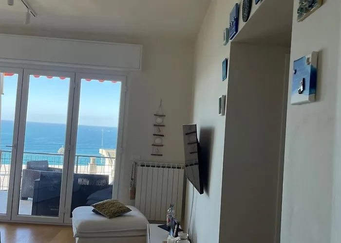 Διαμέρισμα Finestra Sul Blu - Vista Mare Con Parcheggio *